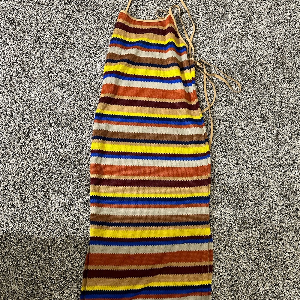 Crochet beach dress